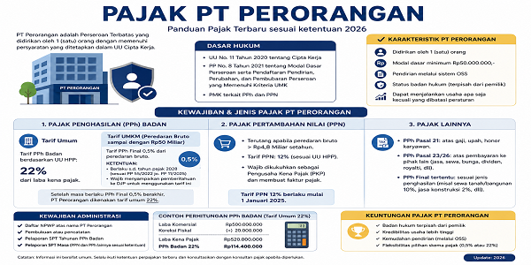 Pajak PT Perorangan