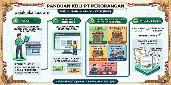 KBLI PT Perorangan